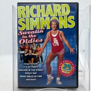 Richard Simmons Sweatin to the Oldies 25th Anniversary DVD Aerobic Concert